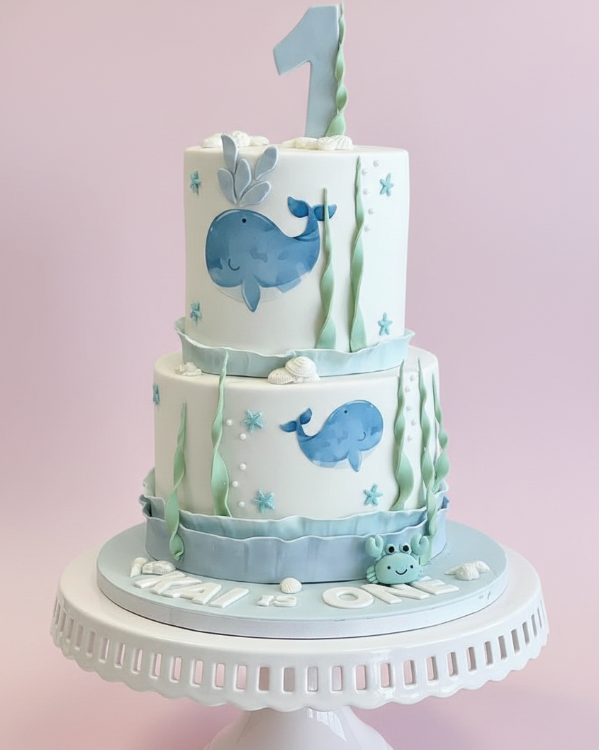 Ocean Adventure Tier Cake