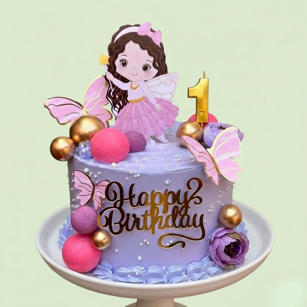 Fairy Princess Birthday Cake