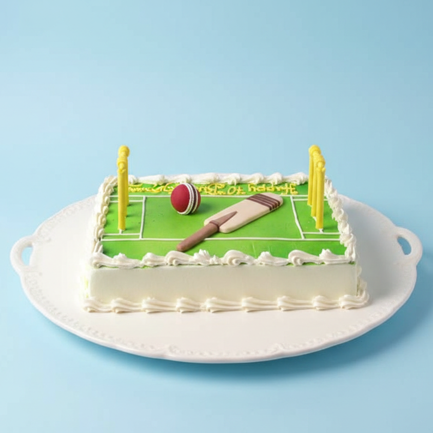 Mini Stadium Cricket Cake