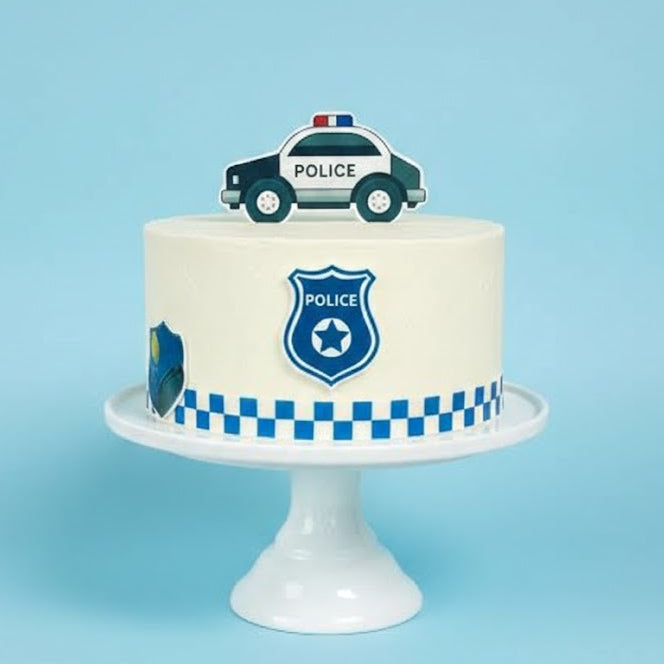 Police Patrol Cake