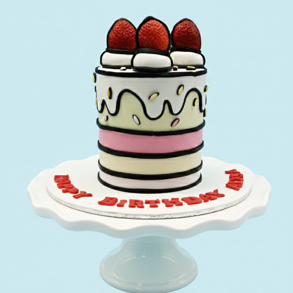 Strawberry Drip Delight