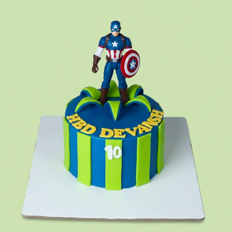 Captain Gift Box Cake