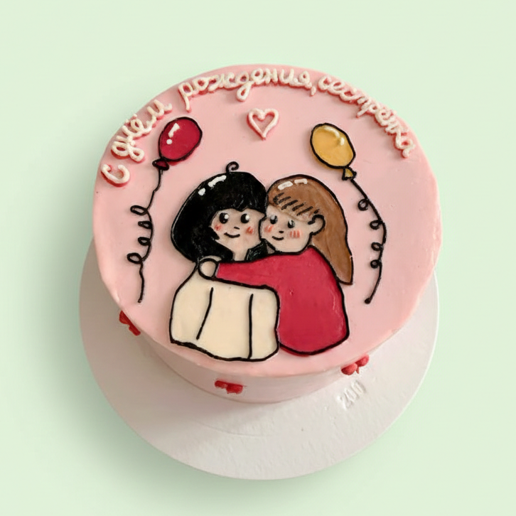 Together Forever Mini Cake