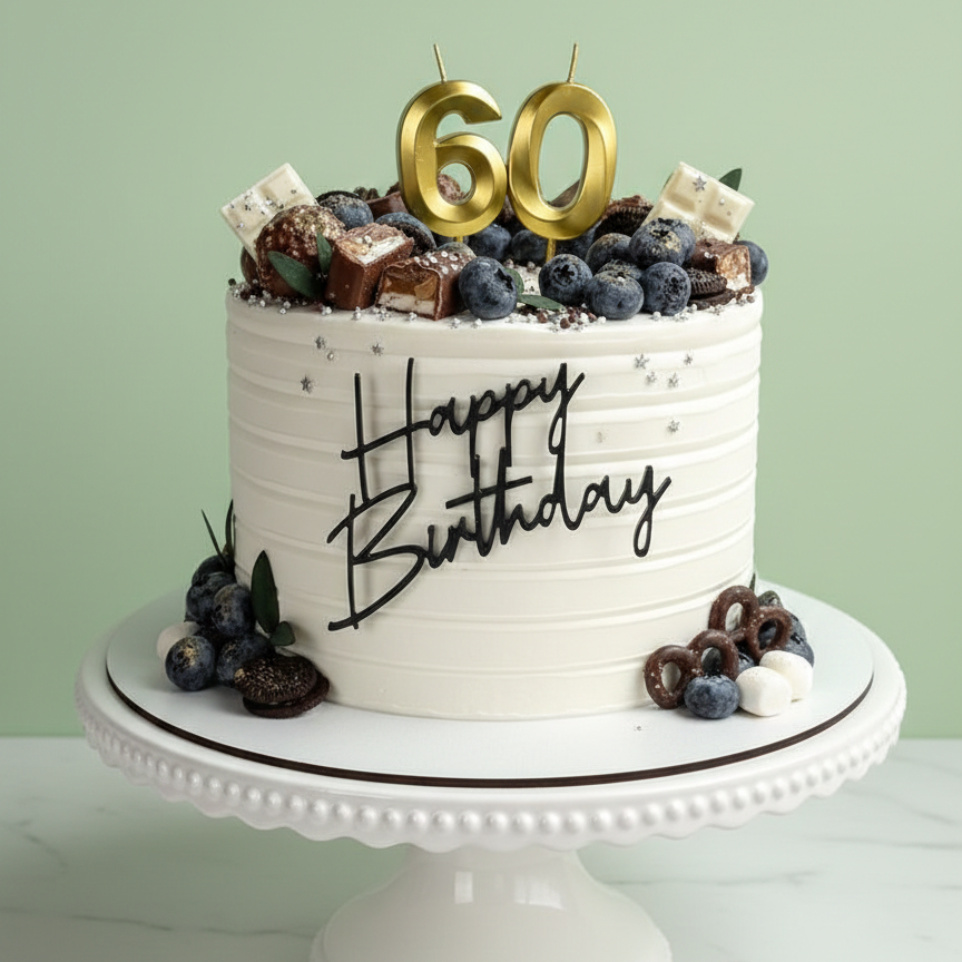 Classic Berry 60 Cake