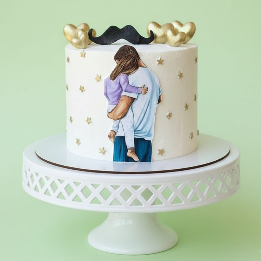Golden Embrace Cake