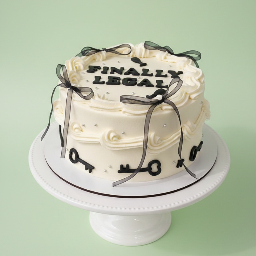 Midnight Drizzle Celebration Cake