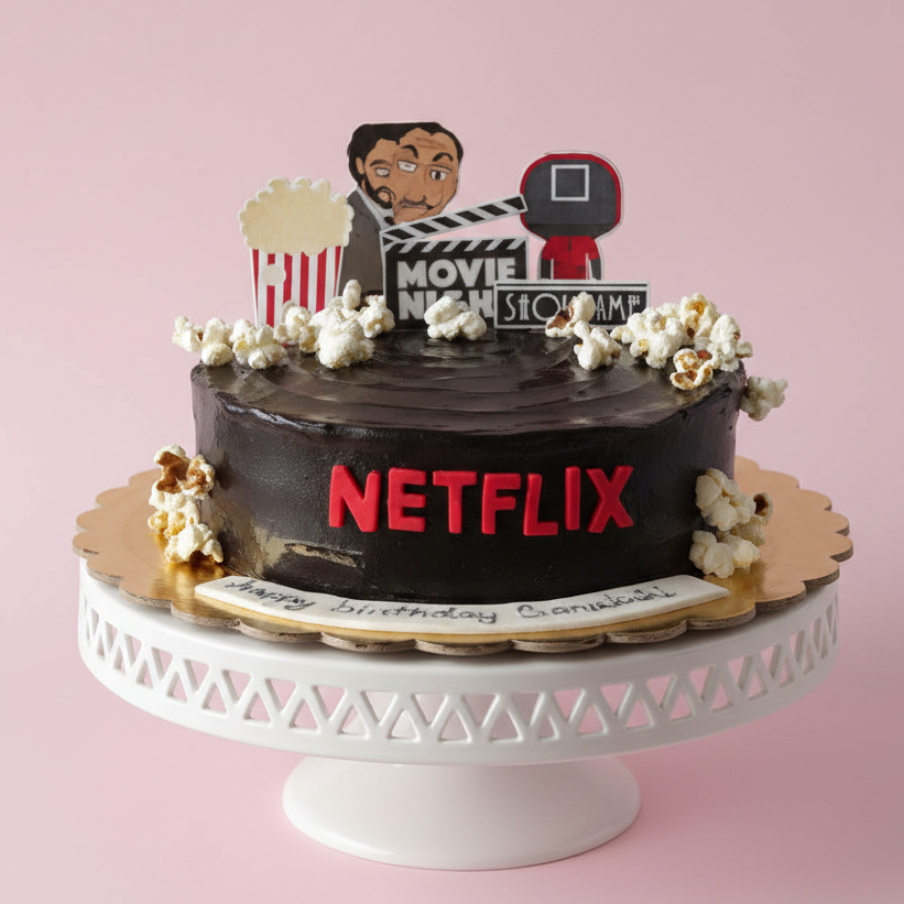 Ultimate Binge Watch Cake