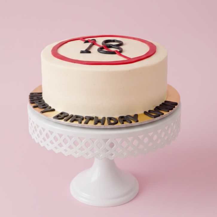 Classic 18 Above Cake