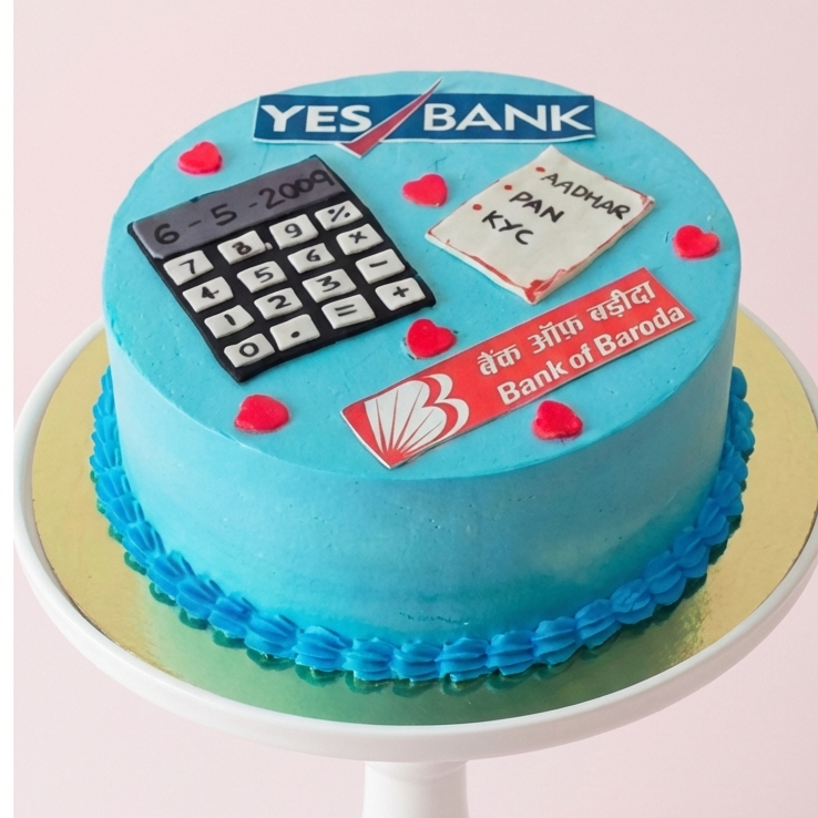 Tax & Finance Theme Cake