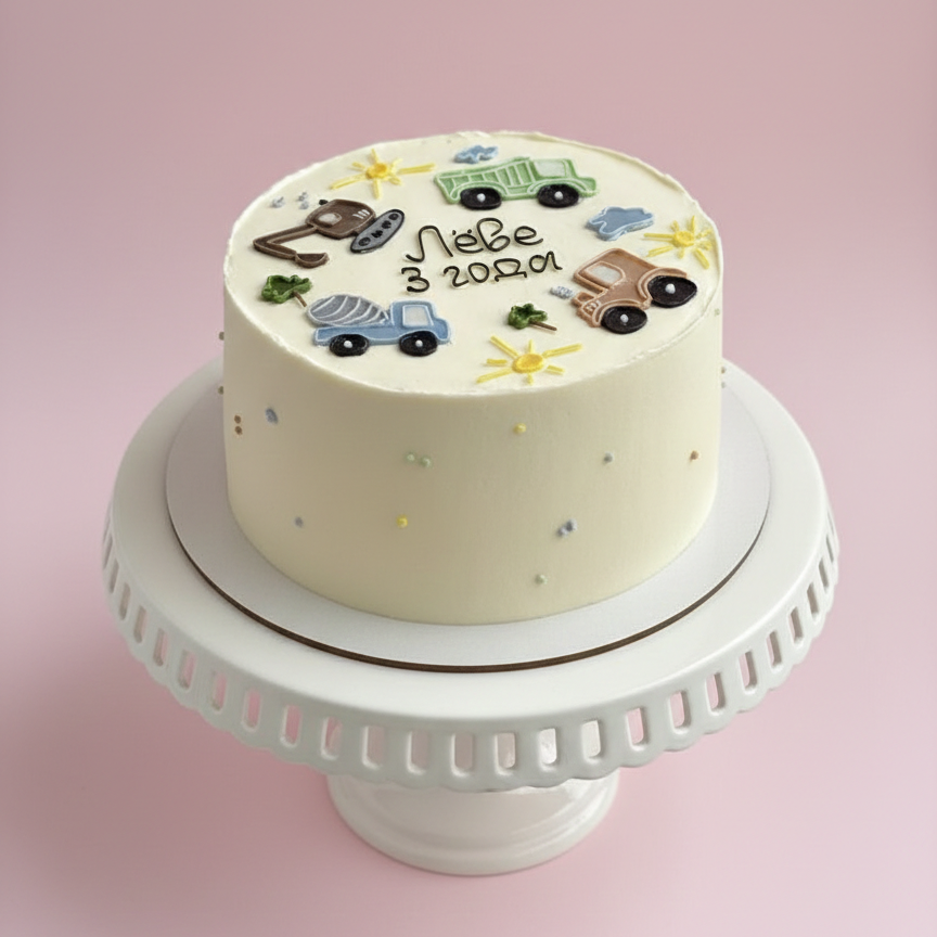 Mini Machinery Sprinkle Cake