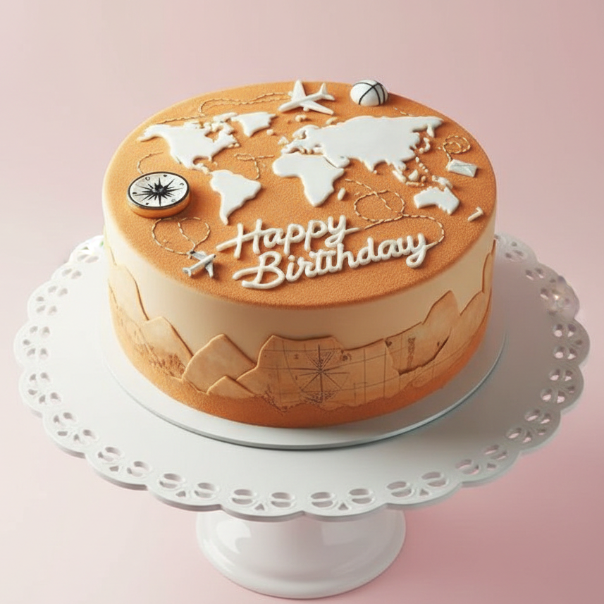 Journey Begins Birthday Cake