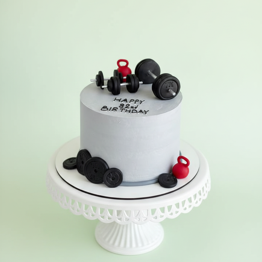 Berry Boost Fitness Cake