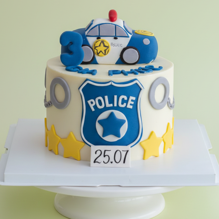 Little Police Hero Cake