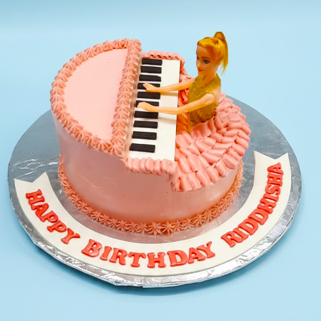 Piano Melody Cake
