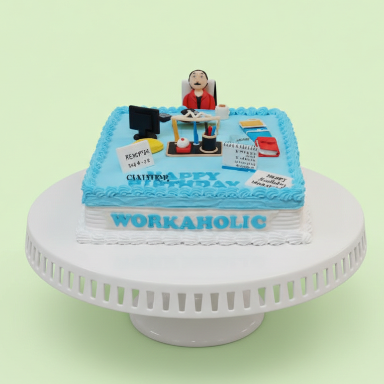 Workaholic Engineer Cake