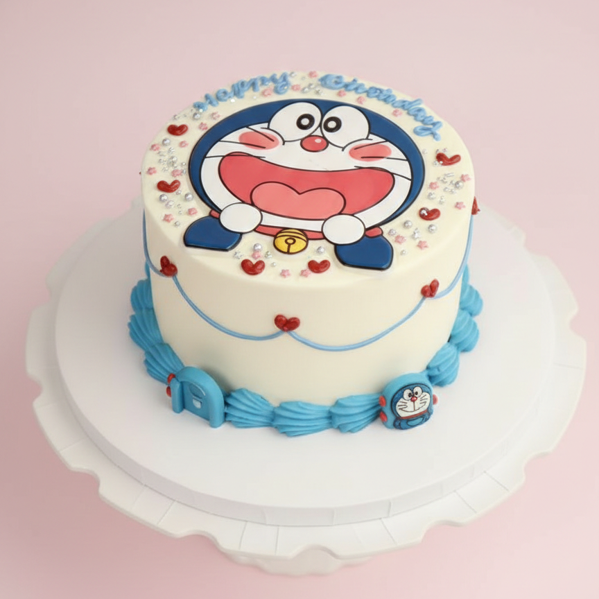 Happy Cartoon Delight Cake