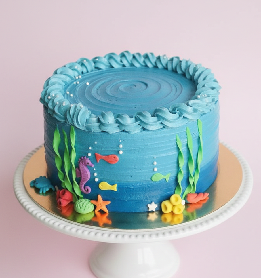 Deep Sea Garden Cake