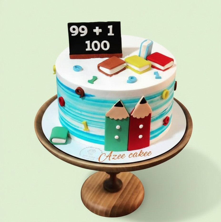 Smart Class Teacher Cake