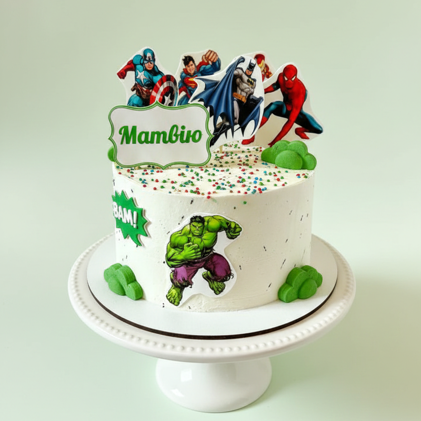 Hulk Smash Adventure Cake
