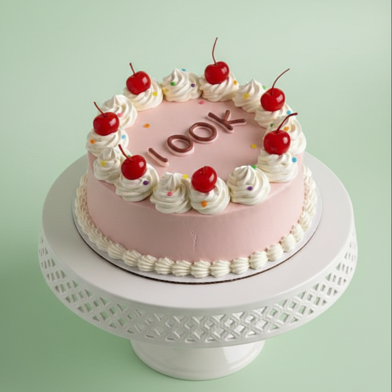 Strawberry Fame Cake