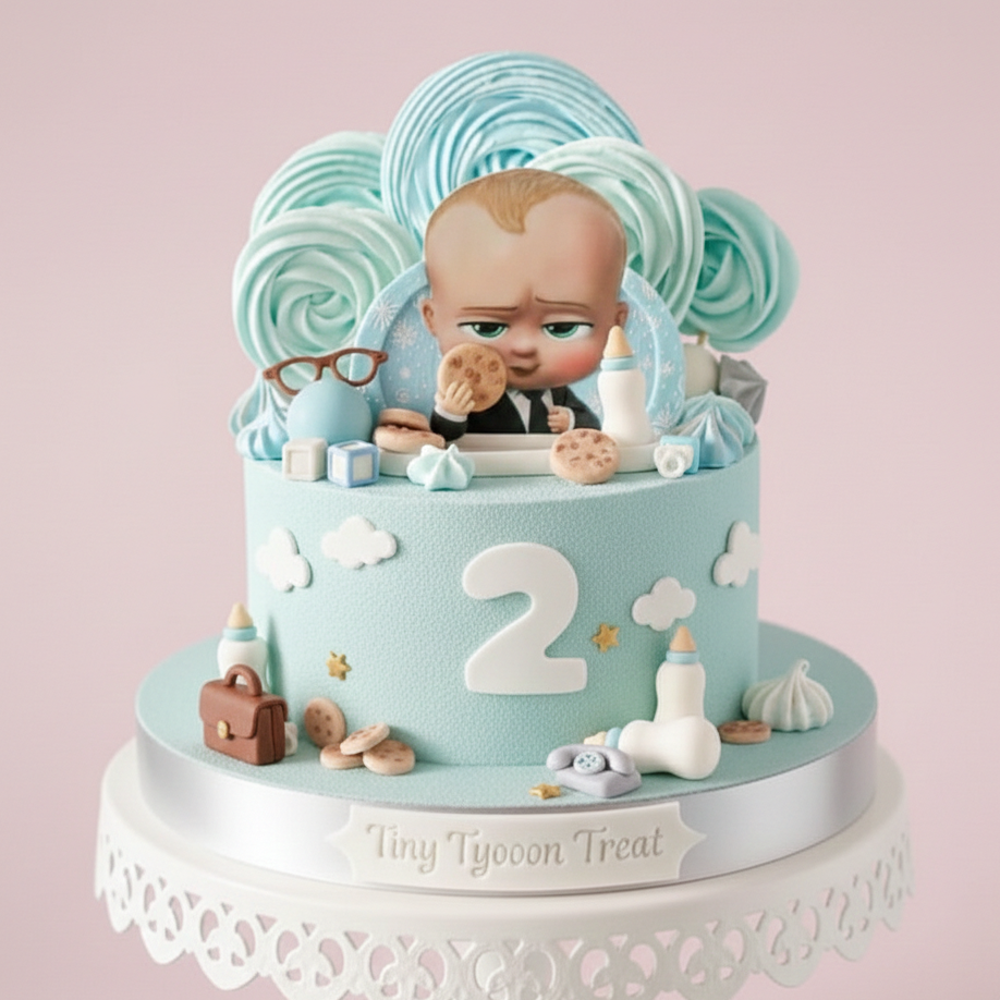 Two Sweet Dreams Birthday Cake