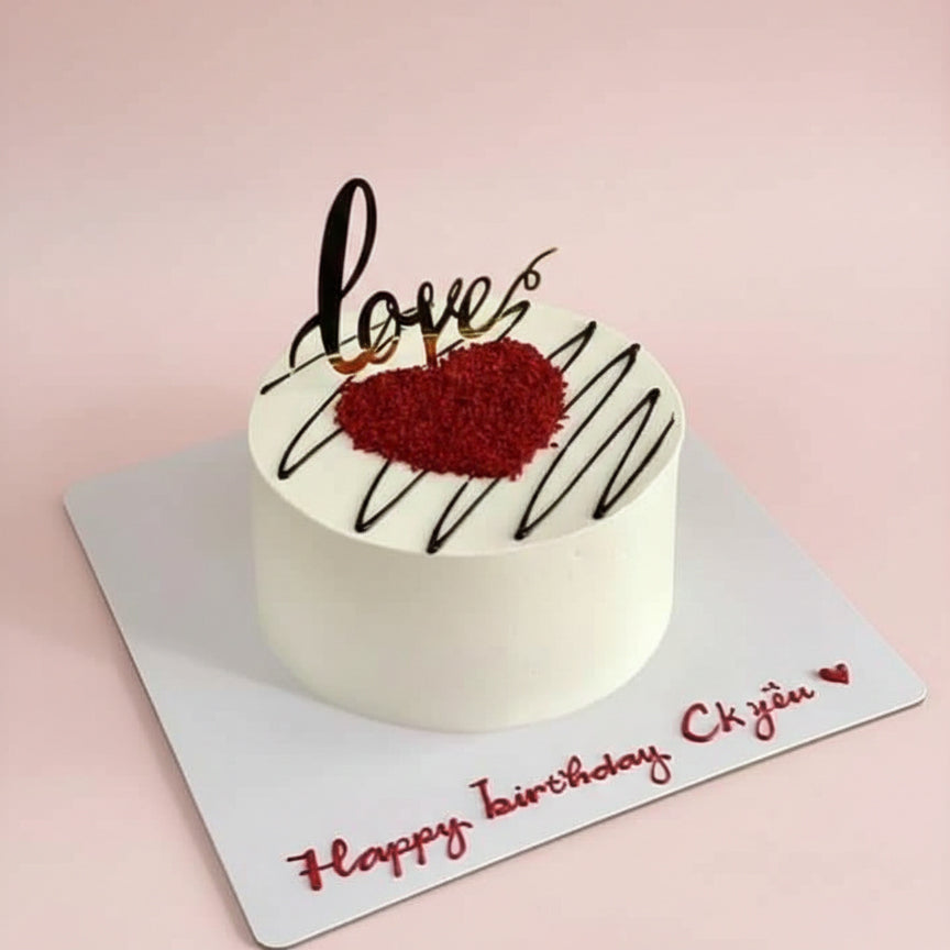 Love You Forever Cake