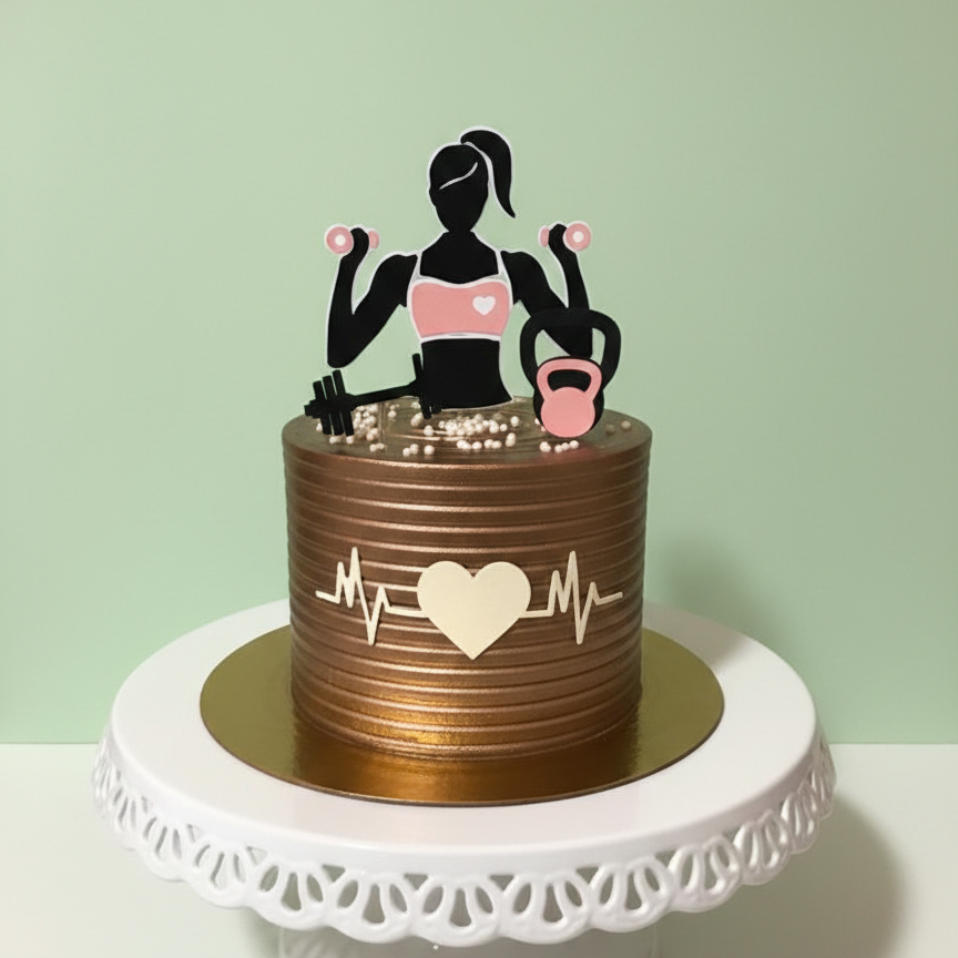 Yoga Strength Chocolate Cake
