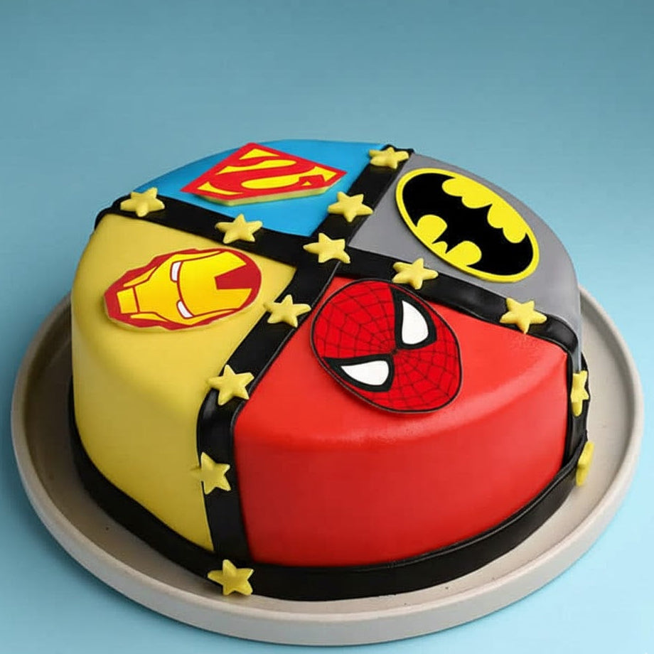 Hero Duo Action Cake