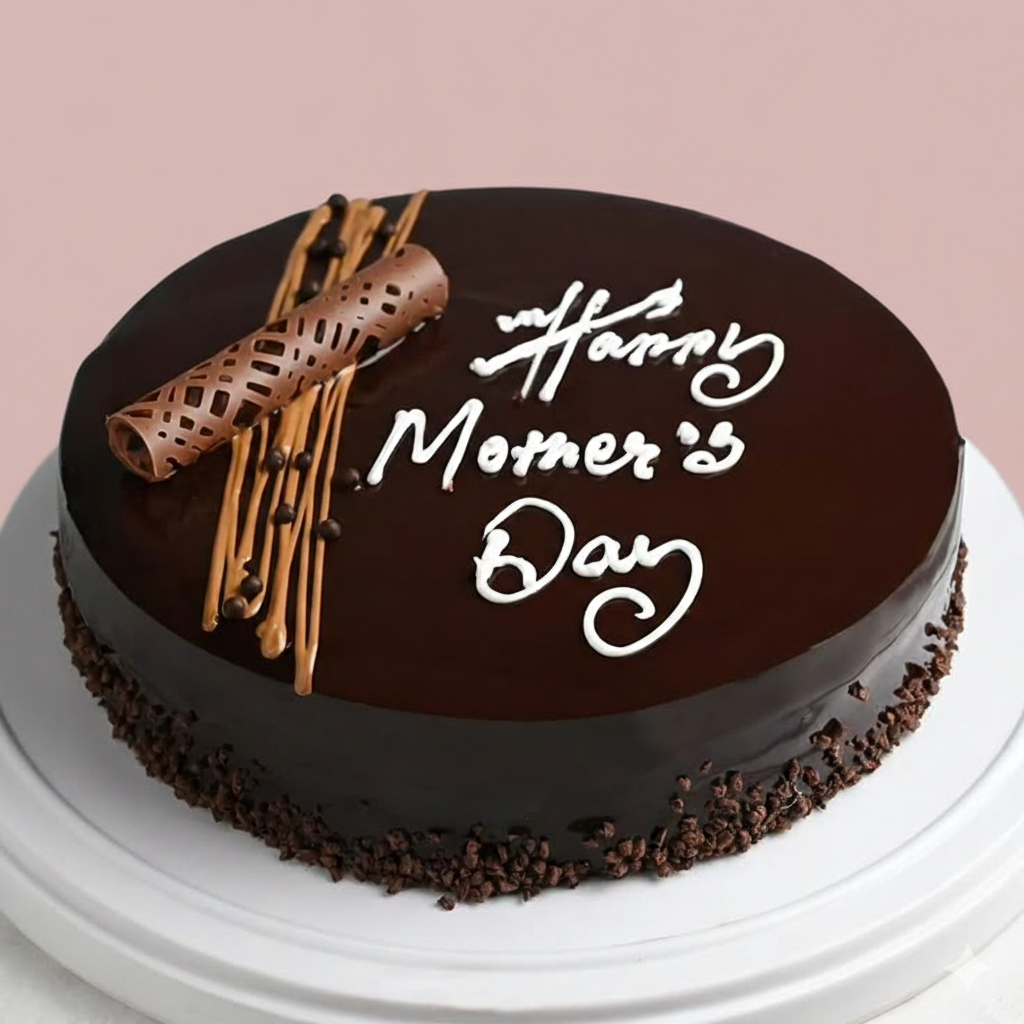 Classic Chocolate Mother’s Day Cake
