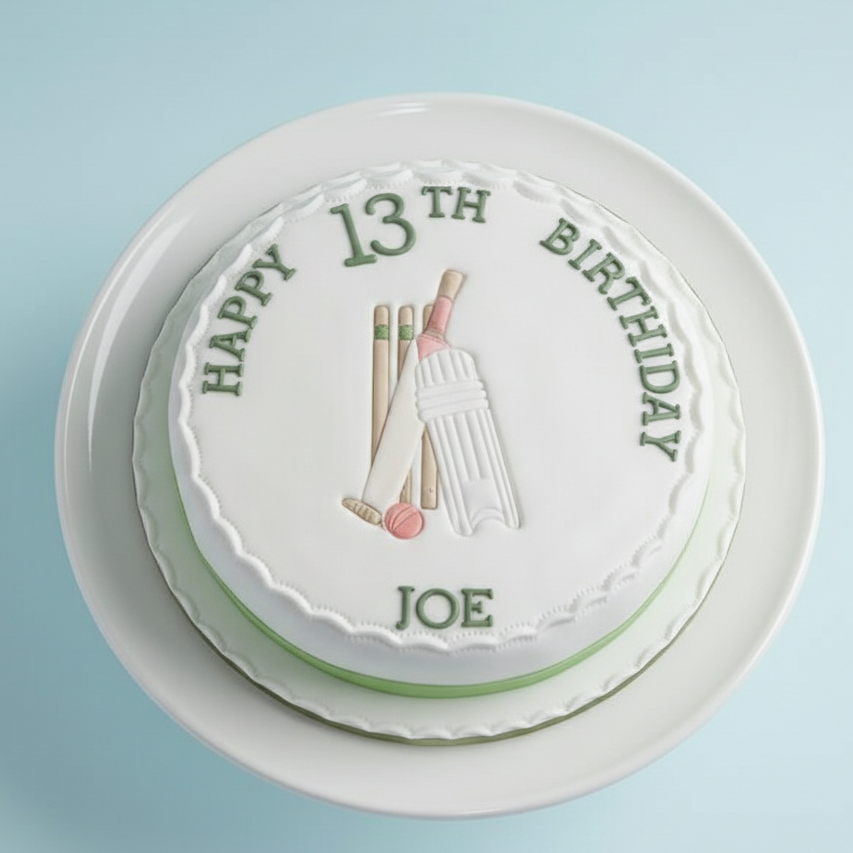 Birthday Batsman Cake