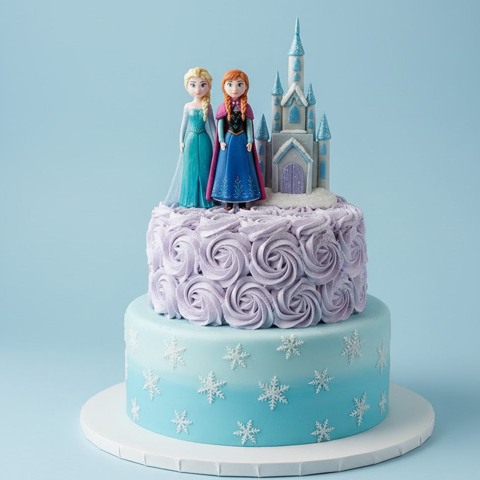 Arendelle Princess Cake