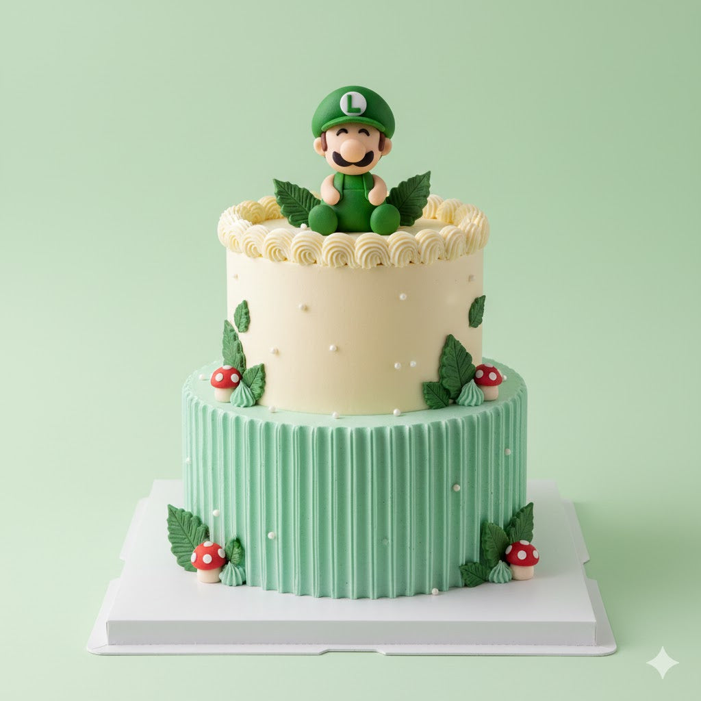 Baby Luigi Cake