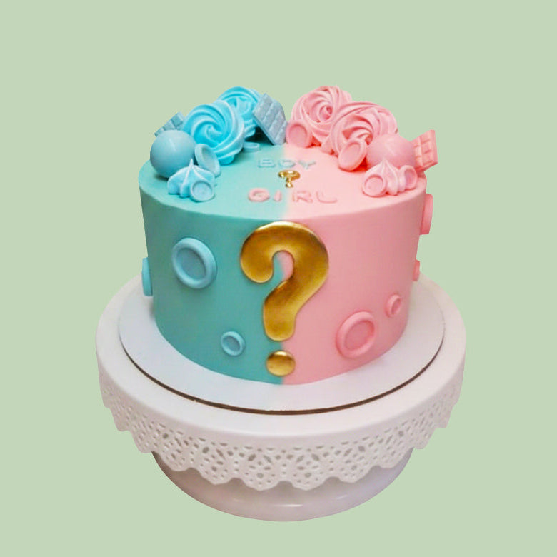 Sweet Surprise Gender Reveal Cake