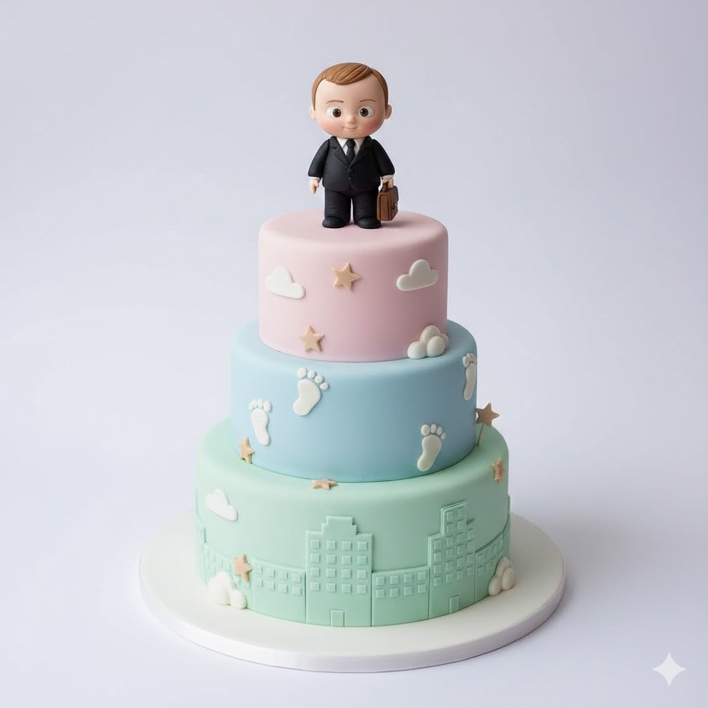 Baby in Charge Cake