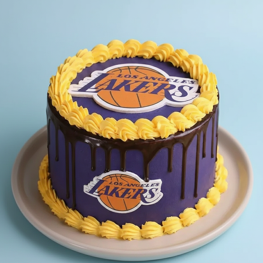 Basketball Drum Cake