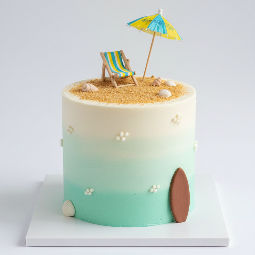 Beach Lover Cake