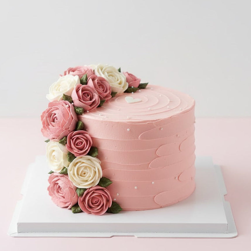 Blush Romance Cake