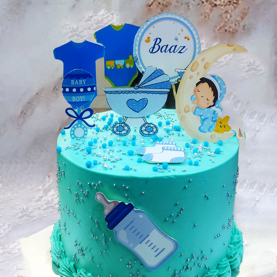 Pram & pampers cake