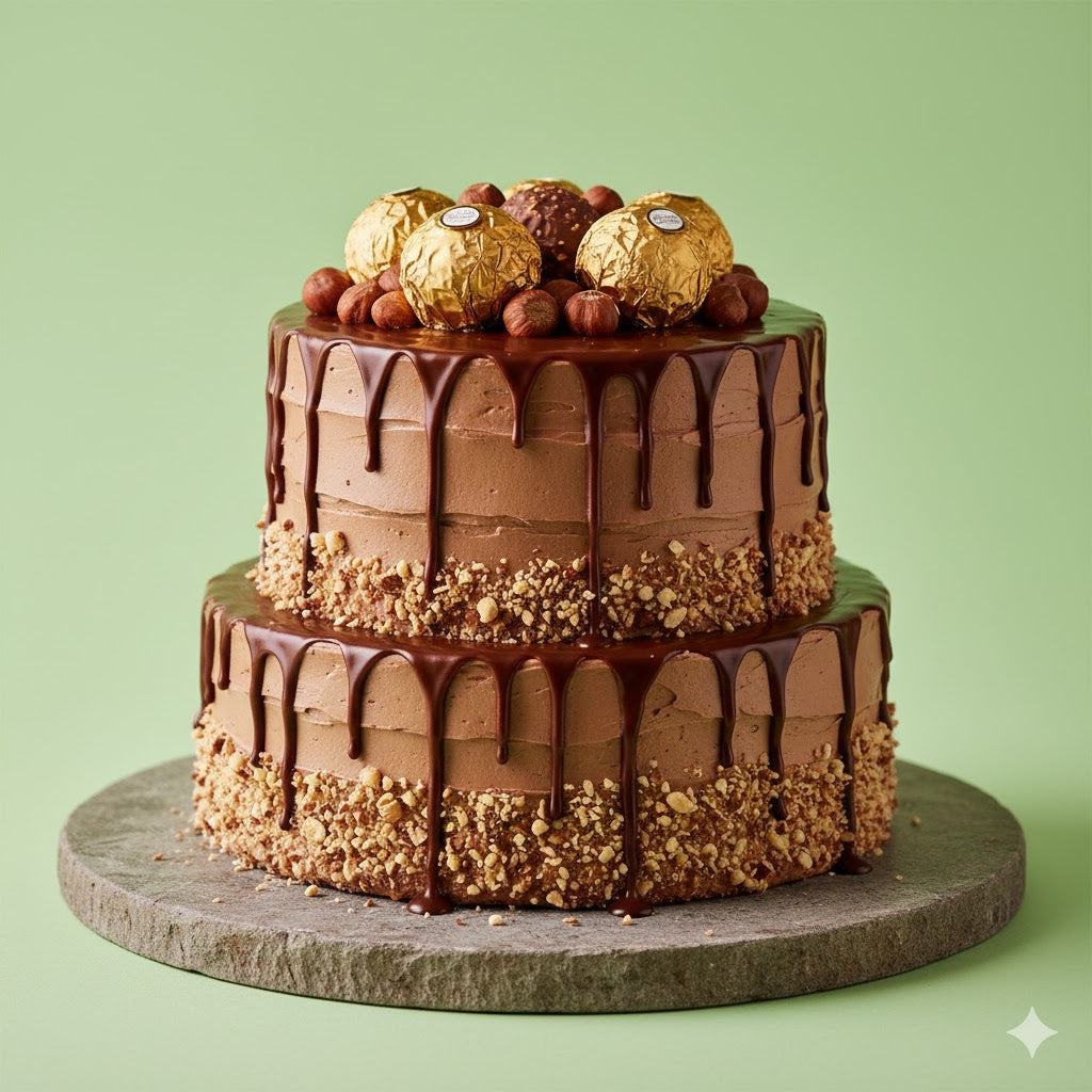 Chocolate Hazelnut Layer Cake