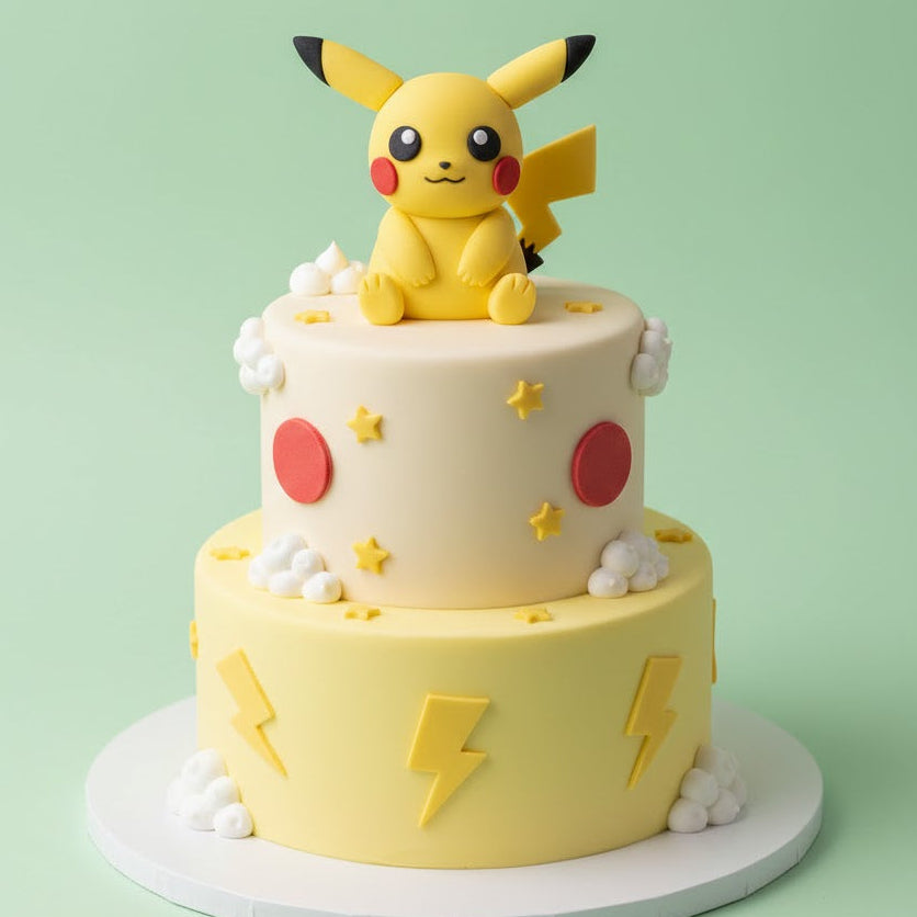 Cute Pikachu Cake