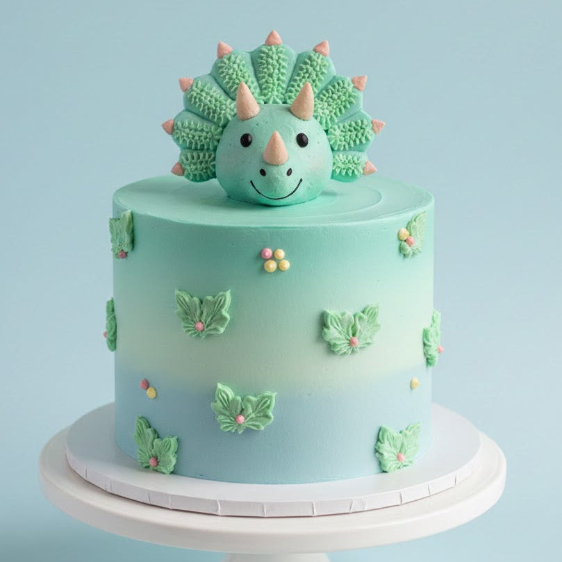 Cute Triceratops Cake