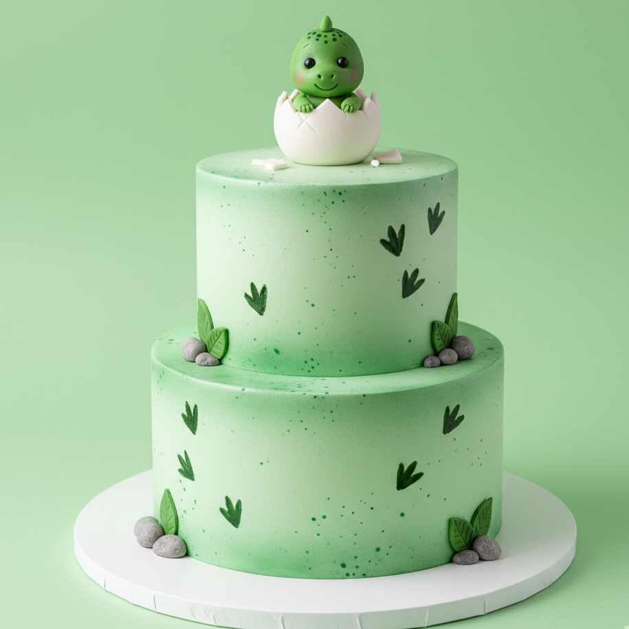 Dino Baby Cake