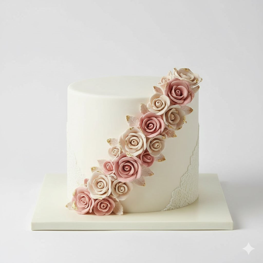Elegant Love Cake