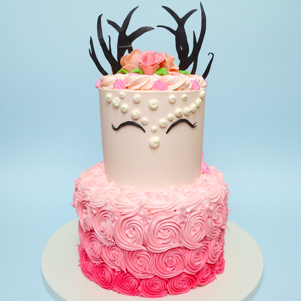 Enchanted Deer Cake