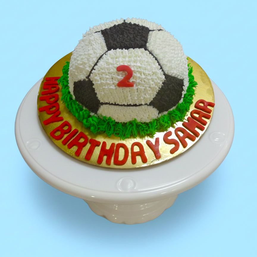 Football Fever Birthday Cake
