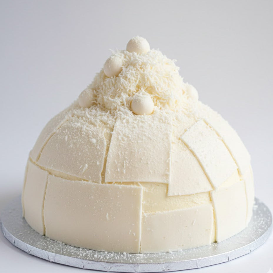Frozen Snowball Cake