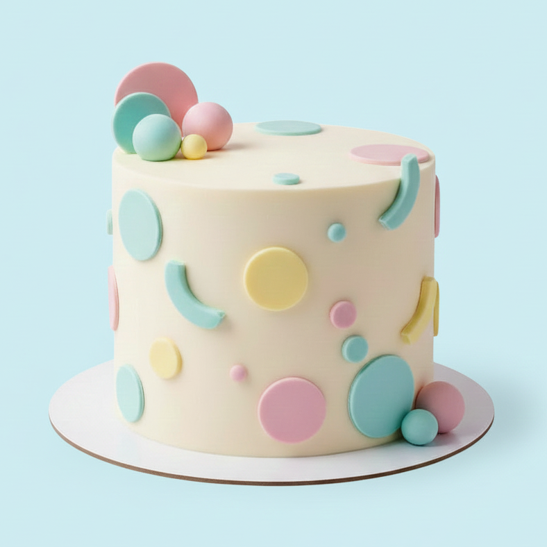 Pop of Happiness Cake