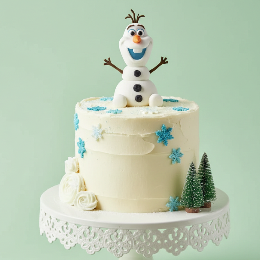 Olaf’s Winter Fun Cake