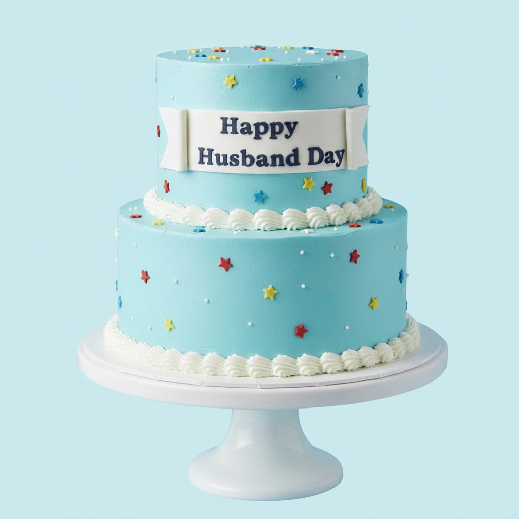 Happy Husband Day Cake
