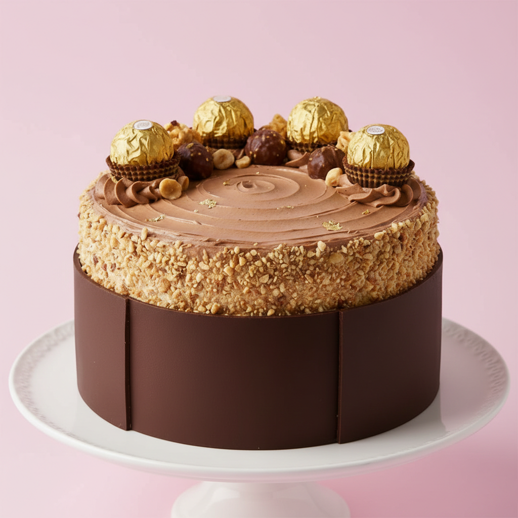 Ferrero Rocher Delight Cake